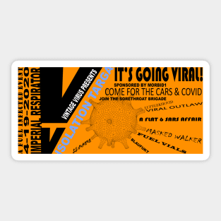 Vintage Virus Targa Isolation Sticker